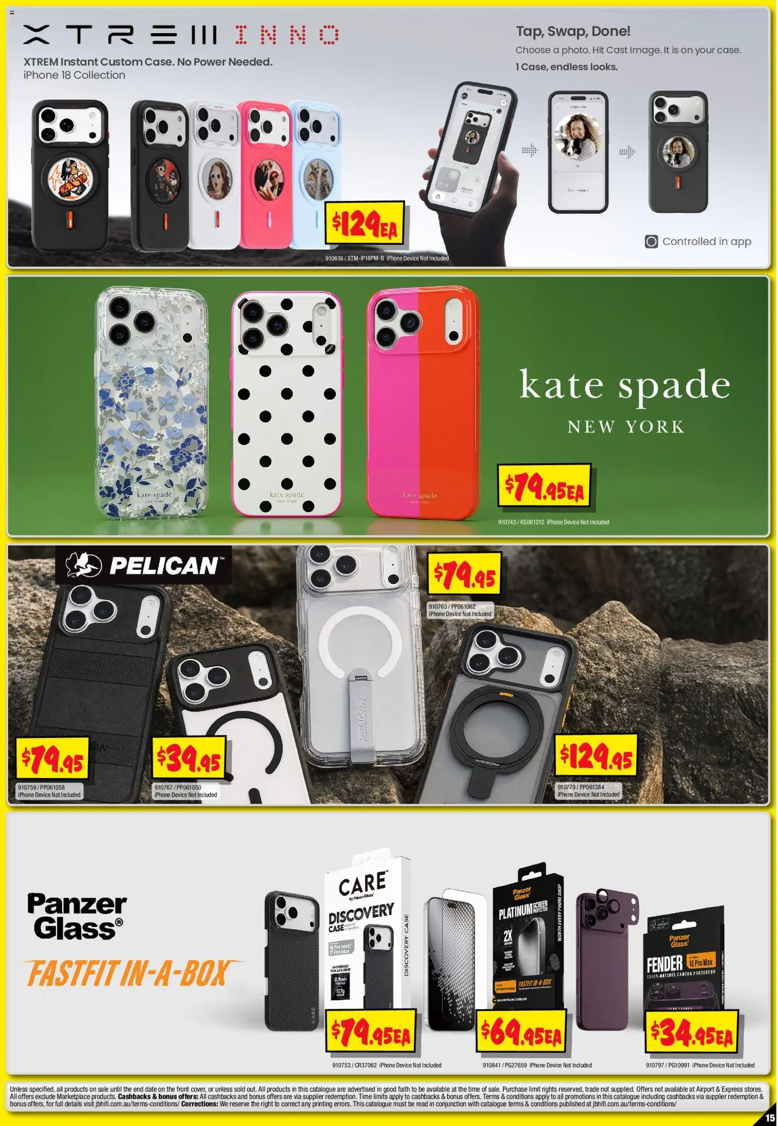 JB Hi-Fi catalogue - valid from 12/09/2026 | Page: 15 | Products: Spade, Date, Phone, Screen