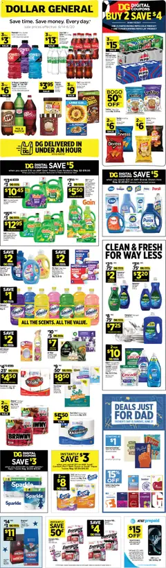 Preview of Dollar General weekly ads valid from 14.06.2026