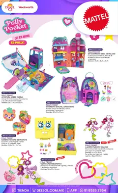 Vista previa de Del Sol y Woolworth catálogo El Castillo del Juguete, nuevo folleto de la tienda, válido en México a partir del 01/10/2026 | Página: 73 | Productos: Esponja, Mochila, Helado, Sobre