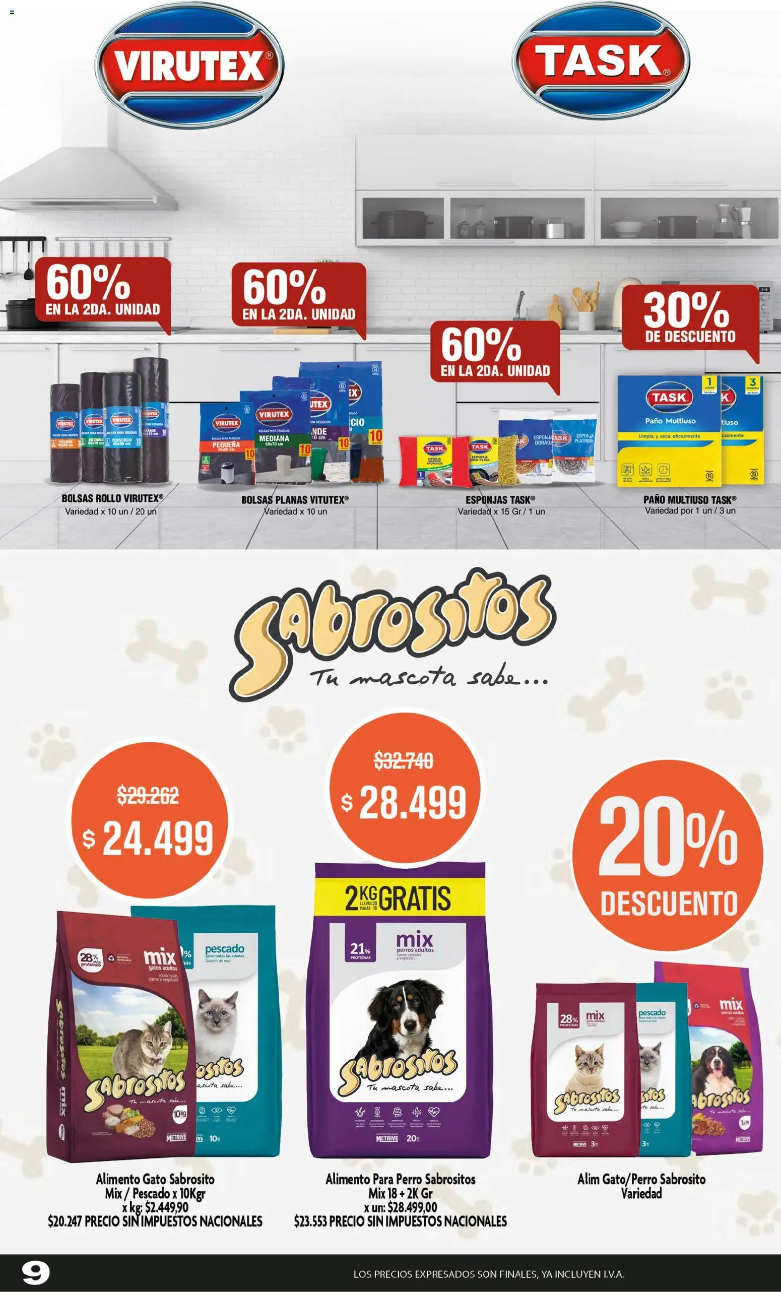 Makro ofertas Makro VOLVETE A ILUSIONAR │ válido desde el 25/06/2026 | Página: 10 | Productos: Pescado, Esponja