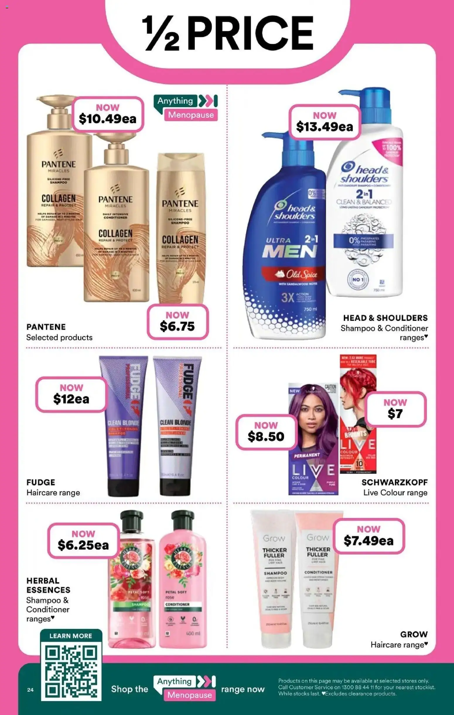 Priceline Pharmacy catalogue - valid from 01/07/2026 | Page: 24 | Products: Shampoo, Conditioner, Collagen, Herbal