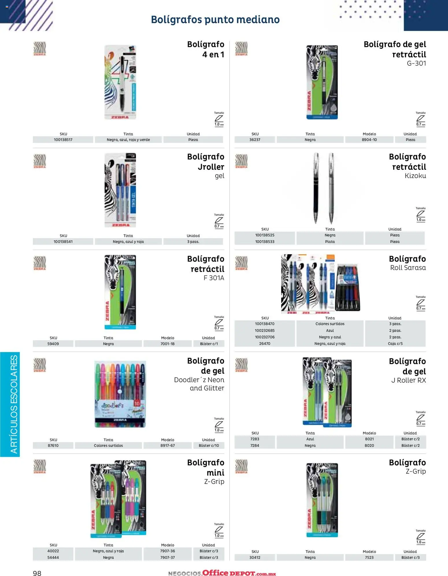 Nuevas ofertas de Office Depot válidas en toda la República Mexicana desde el 12/01/2026. ¡Encuentra las mejores ofertas en Office Depot catálogo 2026! | Página: 100 | Productos: Glitter, Caja
