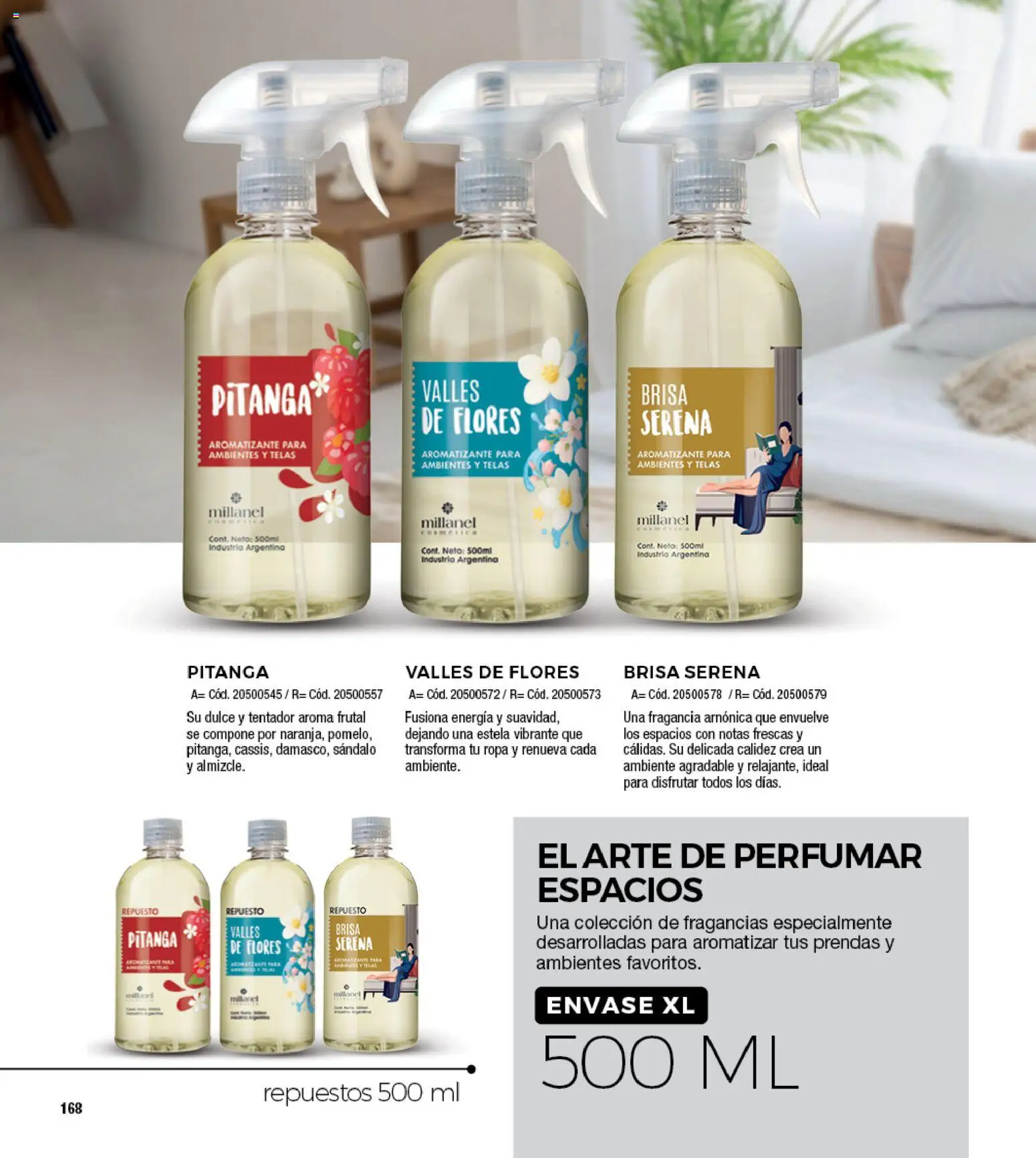Millanel - Catálogo │ válido desde el 17/08/2026 | Página: 168 | Productos: Flores, Fragancia, Dulce, Ropa