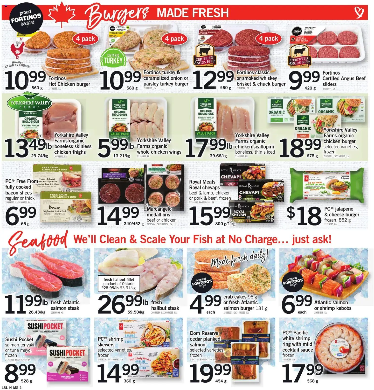 Loblaws flyer valid from 04.06.2026 | Page: 4 | Products: Whiskey, Turkey, Cheese, Pork
