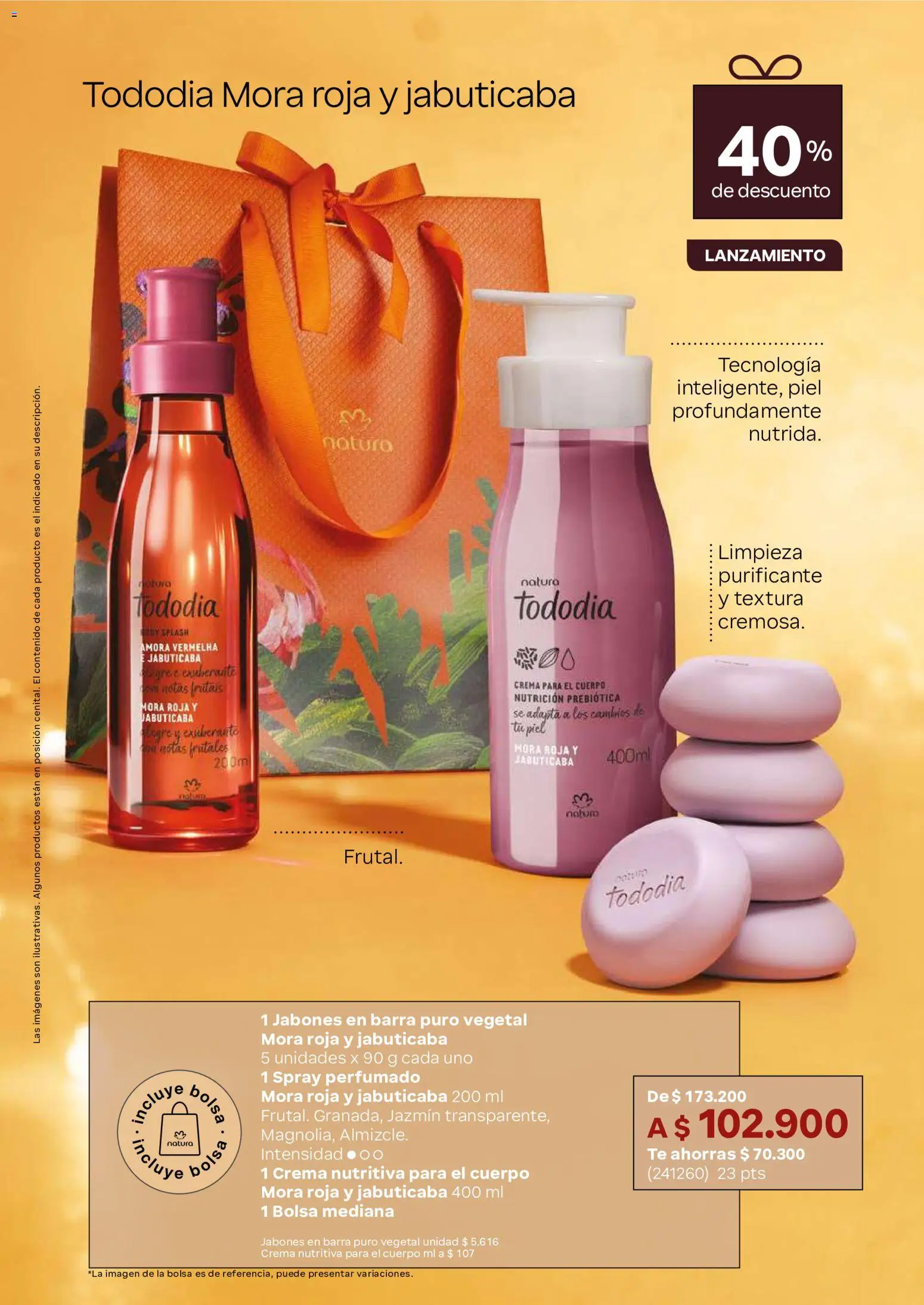 Natura revista - valida desde el 23/09/2026 | Página: 53 | Productos: Crema, Bolsa, Mora, Crema para el cuerpo
