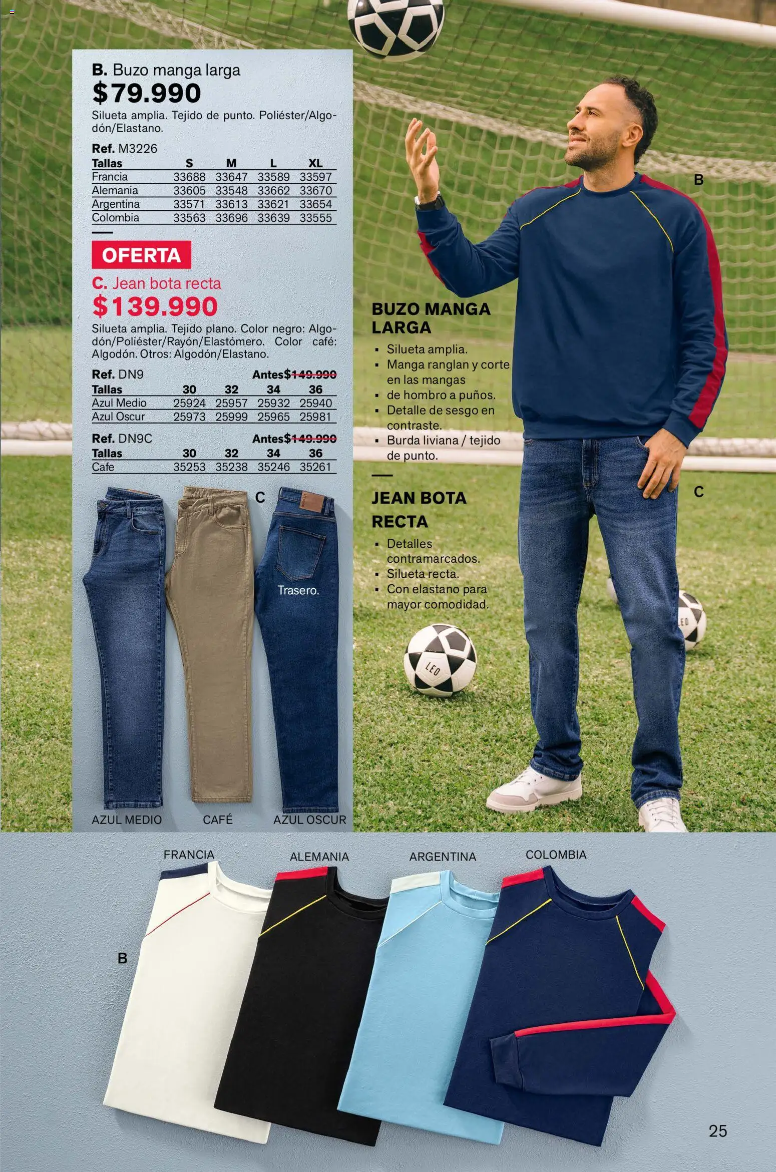 Leonisa revista - valida desde el 04.06.2026 | Página: 25 | Productos: Jean, Buzo, Café