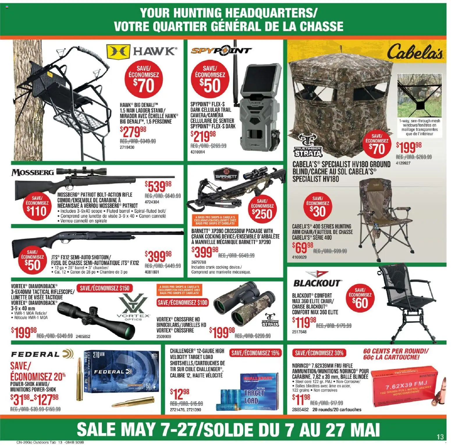 Cabelas flyer valid from 07.05.2026 | Page: 13 | Products: Jacket