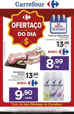 Carrefour ofertas do Dia - Pré-Visualização do folheto da loja Carrefour, válido de 16/10/2026