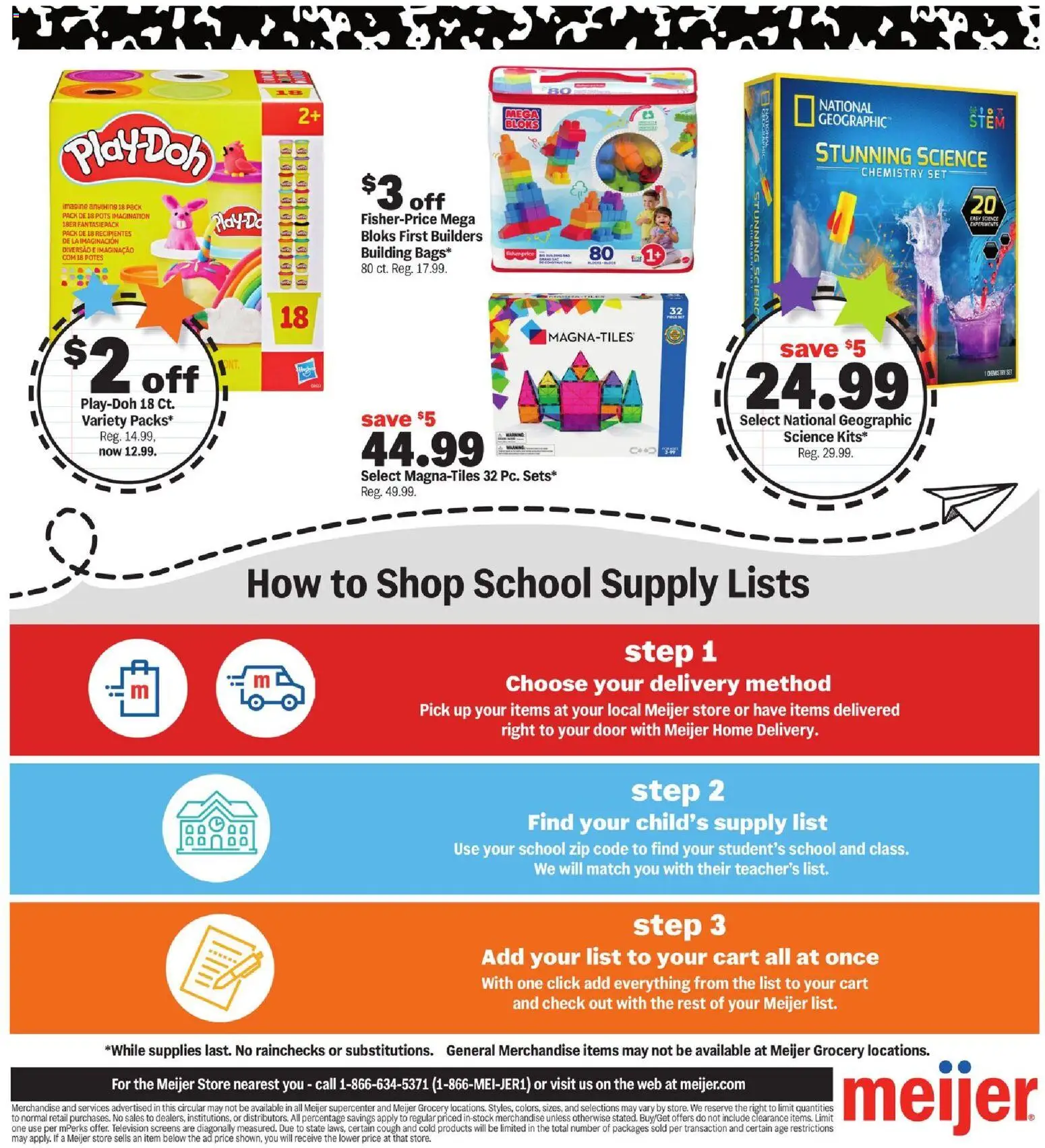 Meijer Back to School Deals - valid from 07/08/2026 | Page: 5 | Products: Television