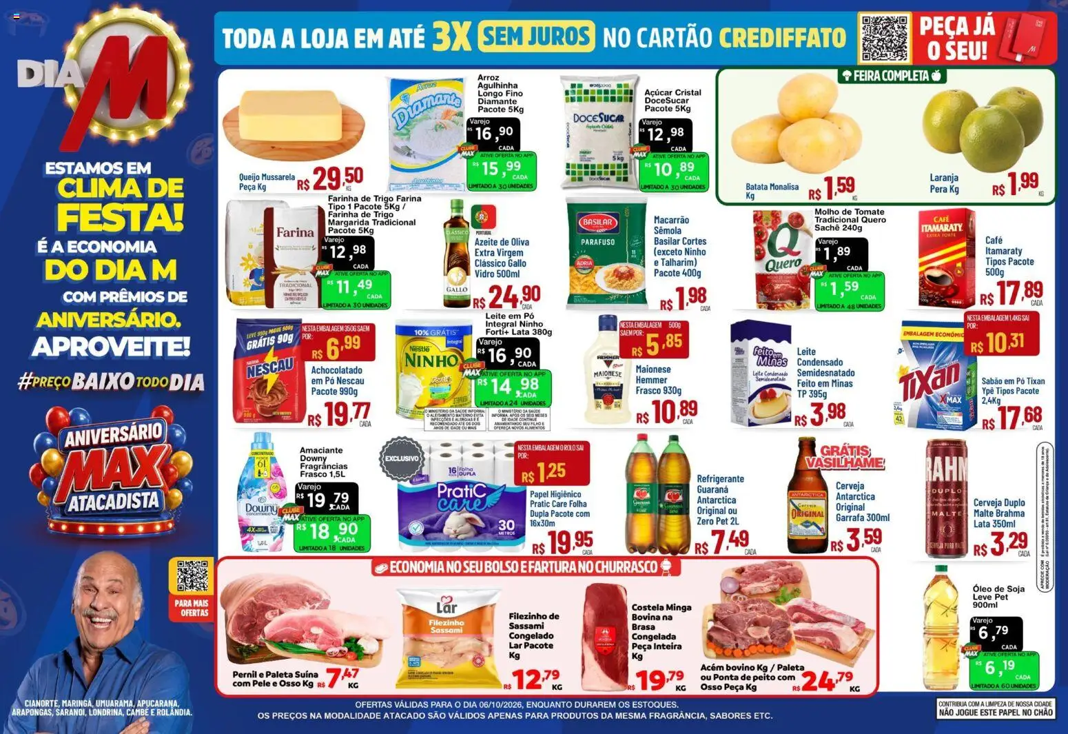 Max Atacadista Folheto - válido de 06/10/2026 | Página: 1