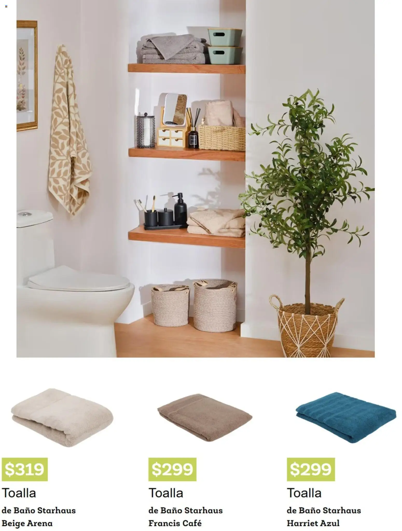 Nuevas ofertas de Coppel válidas en toda la República Mexicana desde el 01.02.2026. ¡Encuentra las mejores ofertas en Coppel catálogo Primavera! | Página: 35 | Productos: Café, Toalla, Baño