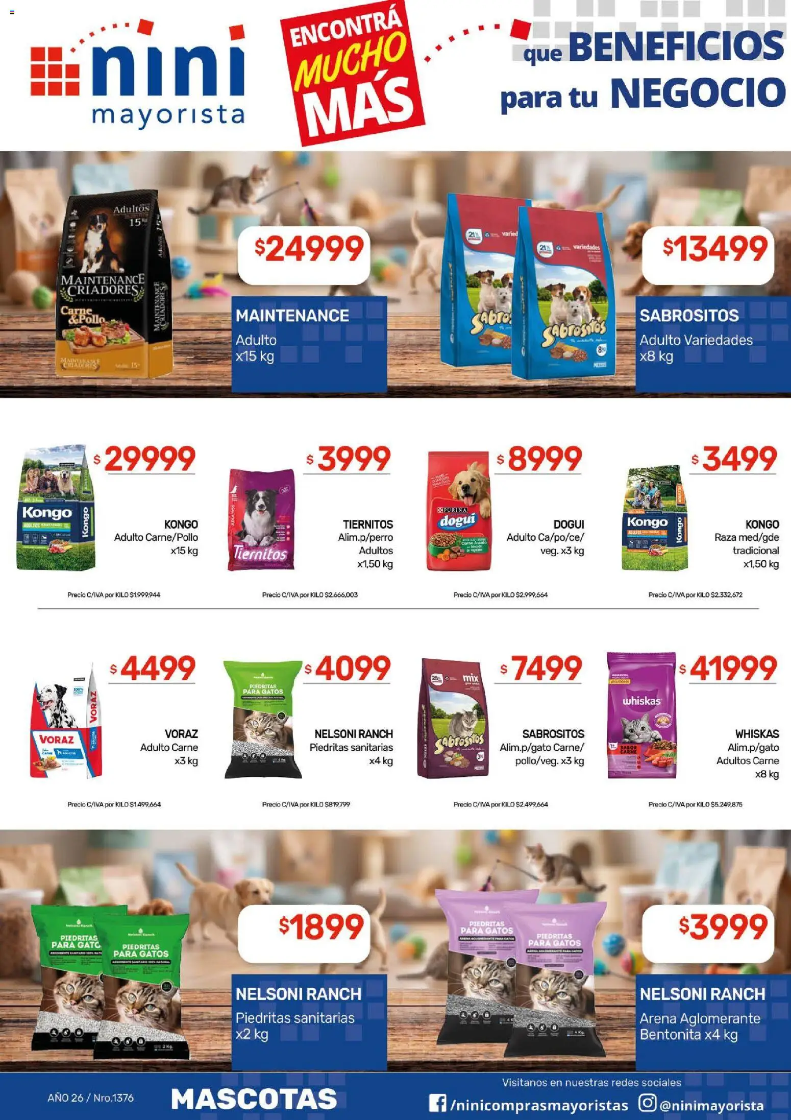 NINI Mayorista catálogo │ válido desde el 07/09/2026 | Página: 48 | Productos: Carne