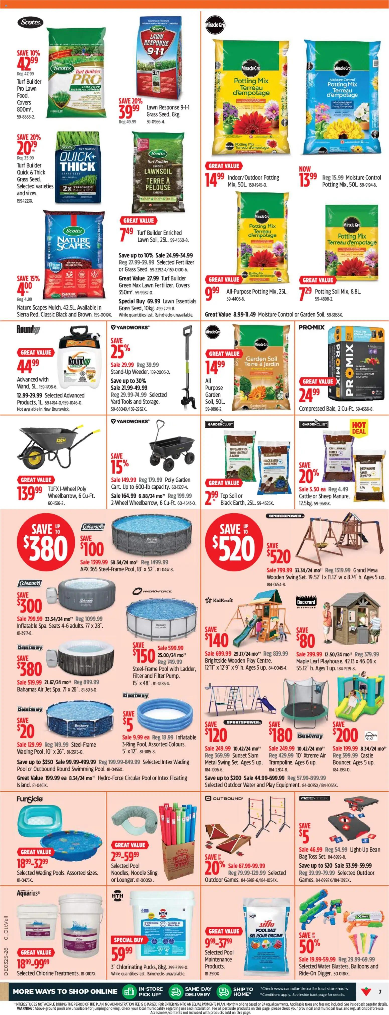Canadian Tire flyer valid from 18.06.2026 | Page: 7 | Products: Bag