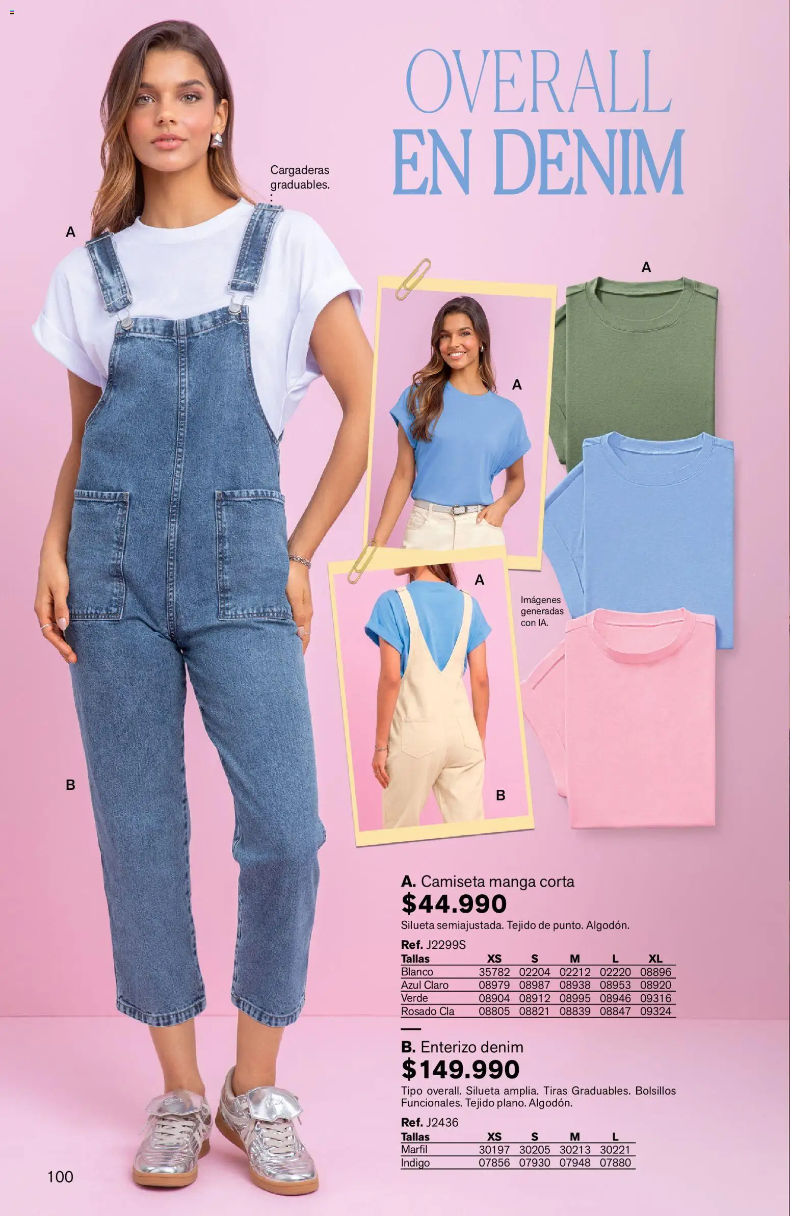 Leonisa revista - valida desde el 24/08/2026 | Página: 100 | Productos: Bolsillos, Camiseta, Enterizo