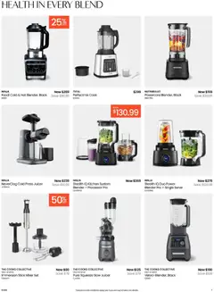 Preview of Myer Kitchen & Dining Essentials - valid from 05.05.2026 | Page: 7 | Products: Blender, Mixer, Juicer, Press