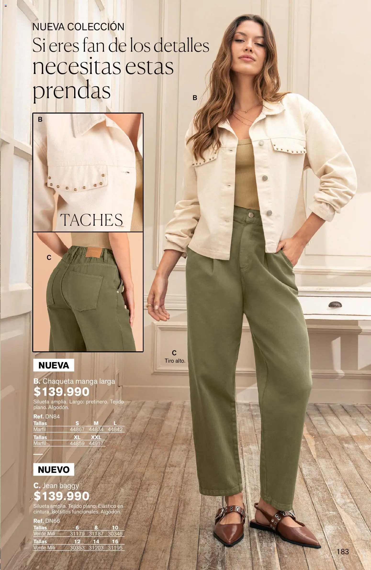 Leonisa revista - valida desde el 04.06.2026 | Página: 183 | Productos: Jean, Chaqueta