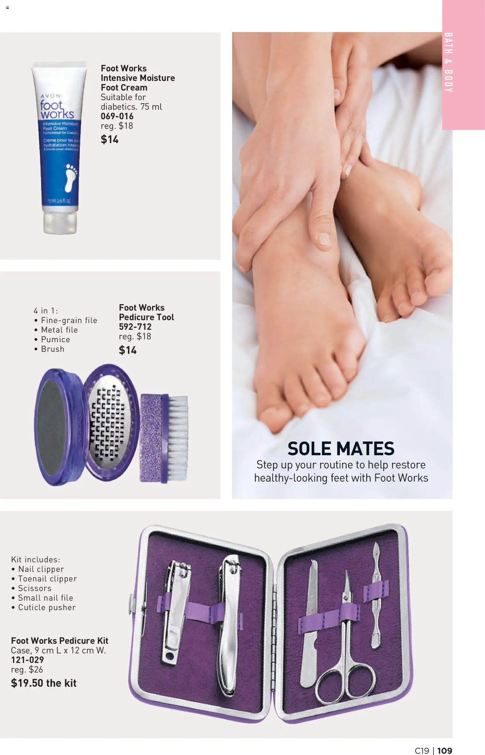 Avon flyer valid from Sep 9, 2026 | Page: 109 | Products: Cream, Brush, Bath