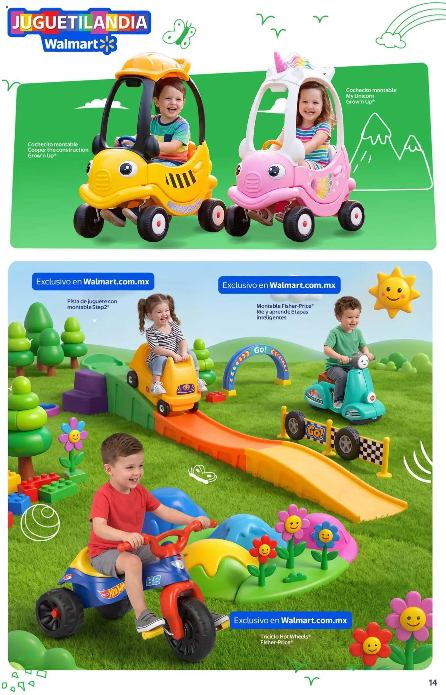 Nuevas ofertas de Walmart válidas en toda la República Mexicana desde el 16/10/2026. ¡Encuentra las mejores ofertas en Walmart folleto Juguetilandia! | Página: 16