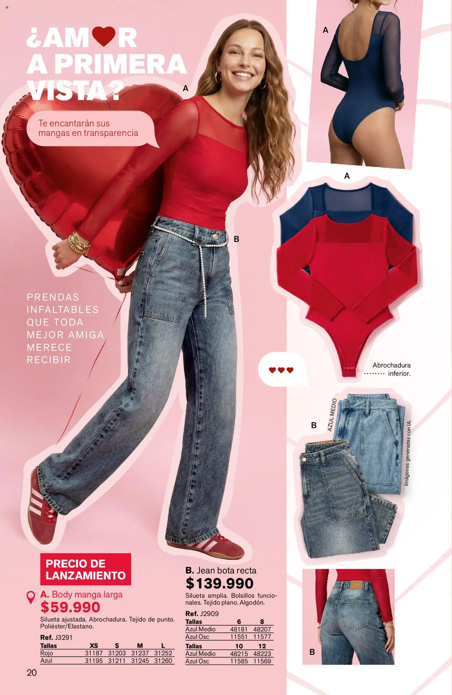 Leonisa revista - valida desde el 24/08/2026 | Página: 20 | Productos: Té, Bolsillos, Body, Jean