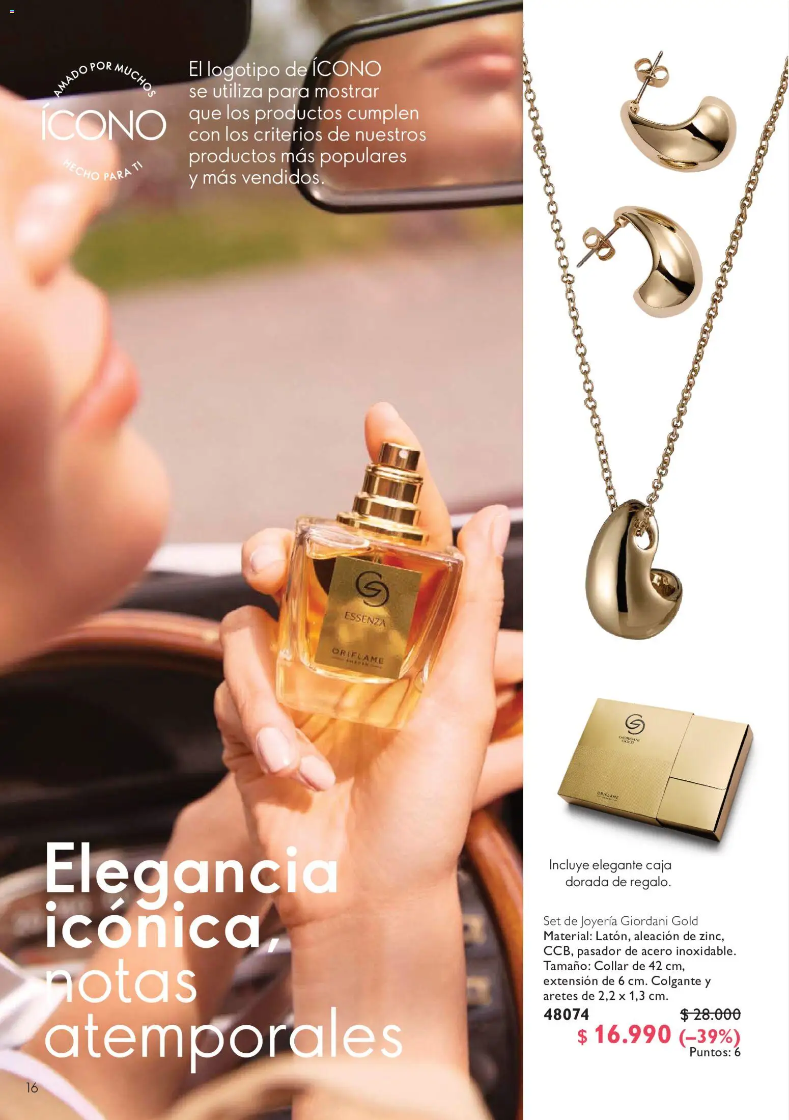 Oriflame catálogo │ válido desde el 11.09.2026 | Página: 16 | Productos: Caja, Collar, Pasador