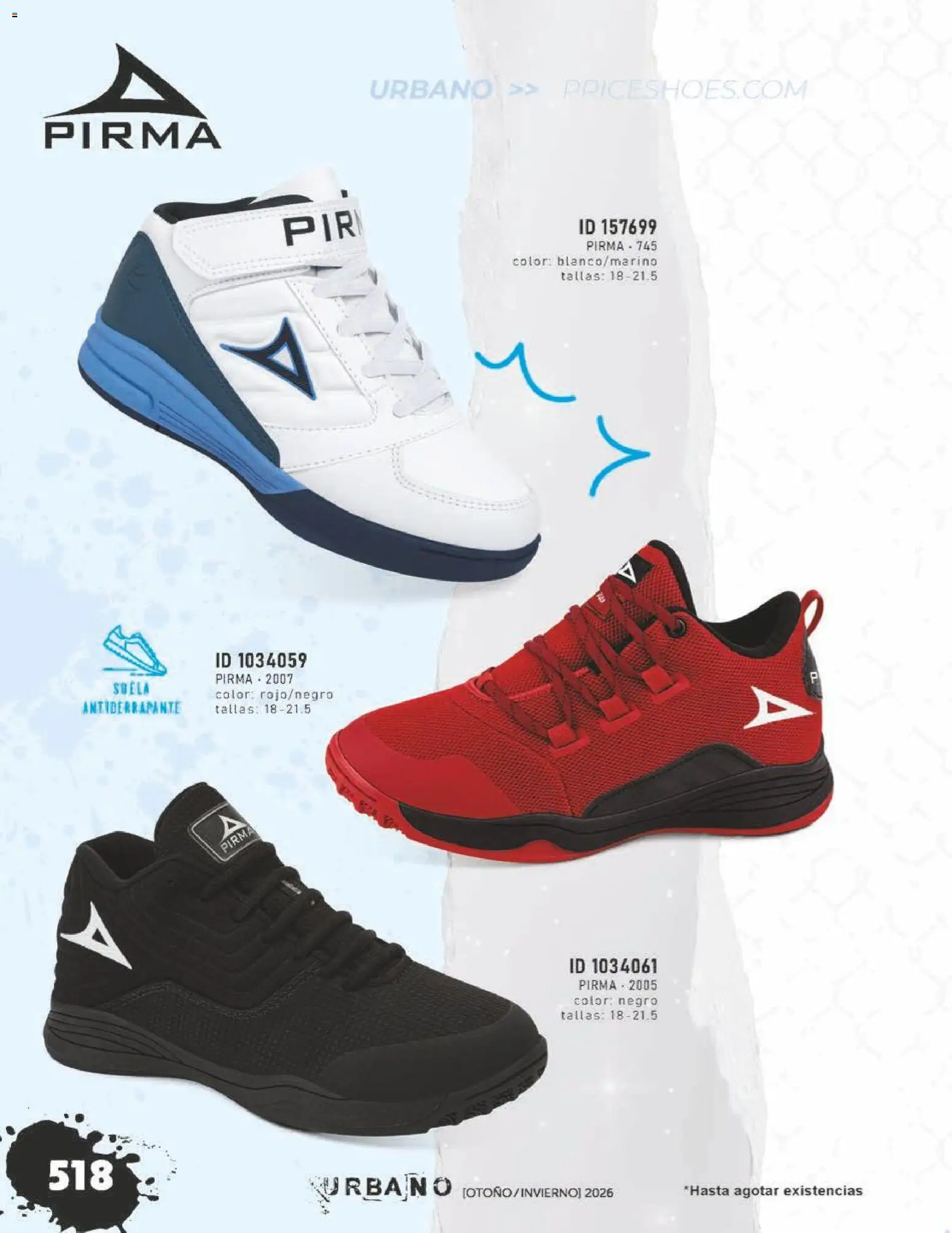 Nuevas ofertas de Price Shoes válidas en toda la República Mexicana desde el 31/07/2026. ¡Encuentra las mejores ofertas en Price Shoes catálogo Urbano! | Página: 518