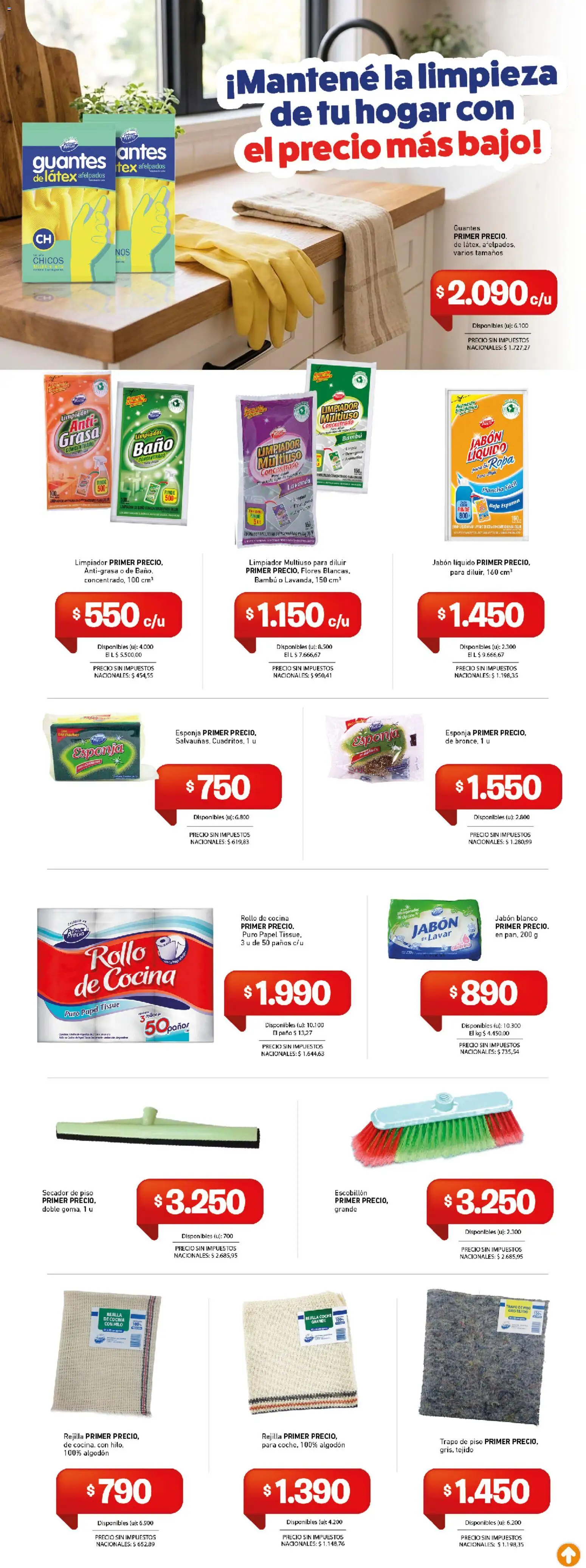 Cooperativa Obrera - Folleto │ válido desde el 17/09/2026 | Página: 7 | Productos: Antigrasa, Esponja, Espuma, Plancha