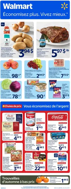 Preview of Walmart circulaire from shop Walmart valid from Sep 24, 2026