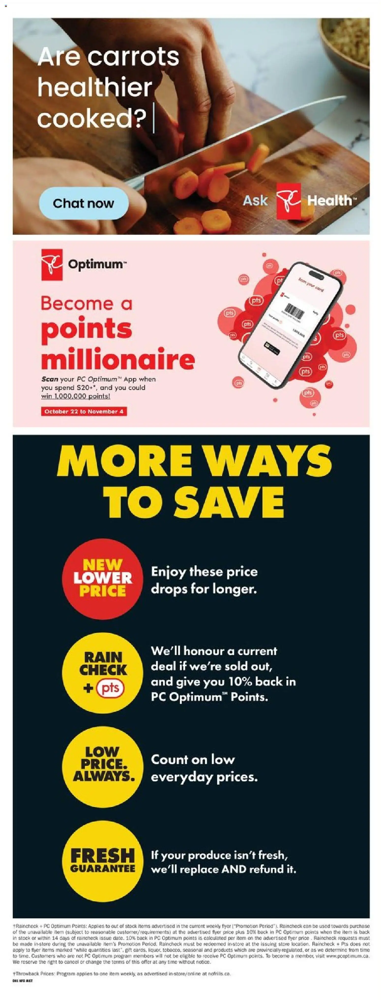 No Frills flyer valid from Oct 22, 2026 | Page: 18