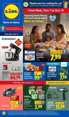 Preview of Lidl weekly ads valid from 10/07/2026