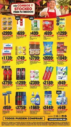 Vista previa Yaguar - Ofertas válido desde el 21/09/2026 | Página: 2 | Productos: Vodka, Papel higiénico, Harina, Bizcochos
