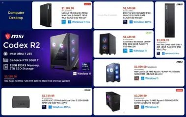 Preview of Canada Computers weekly flyer from shop Canada Computers valid from Jul 21, 2026