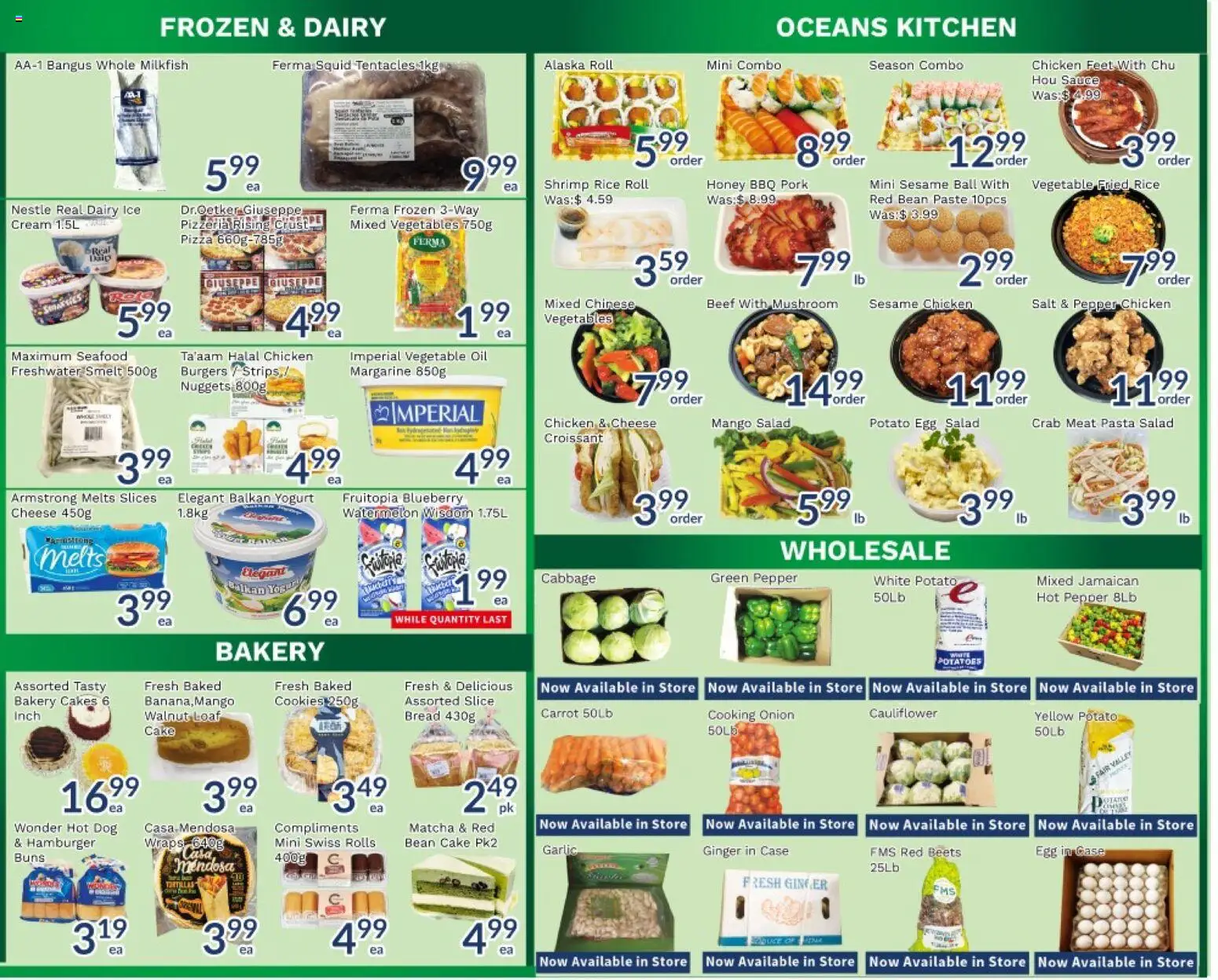 Oceans flyer valid from 29.05.2026 | Page: 2 | Products: Pasta, Carrot, Cookies, Bread