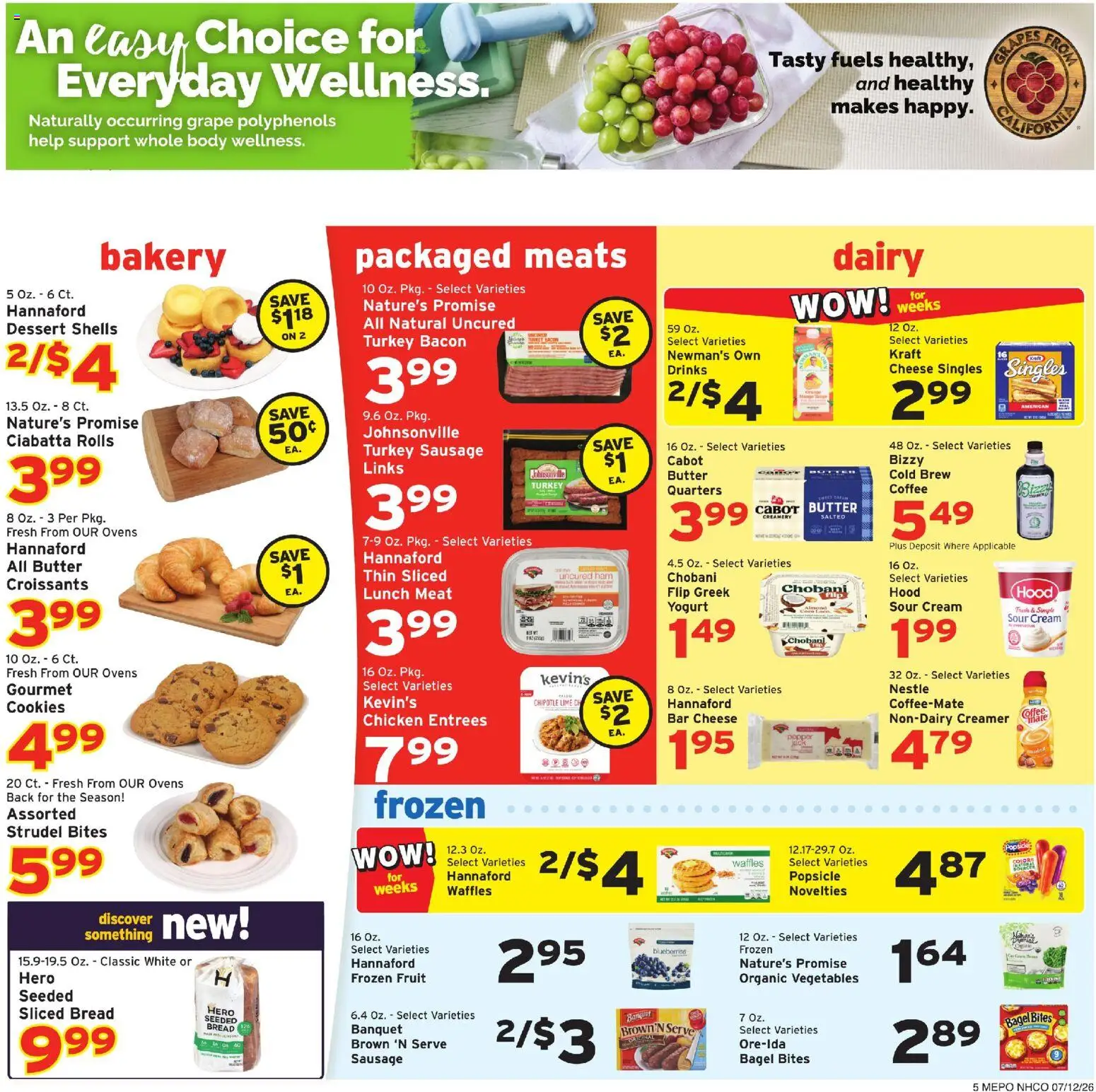 Hannaford Weekly Ad - valid from 07/12/2026 | Page: 7
