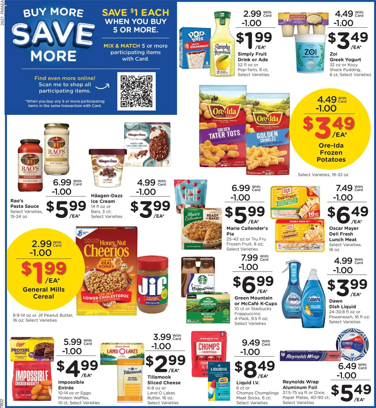 Fred Meyer Weekly Ad - valid from 06/24/2026 | Page: 8 | Products: Butter, Cheese, Chocolate, Apple Pie