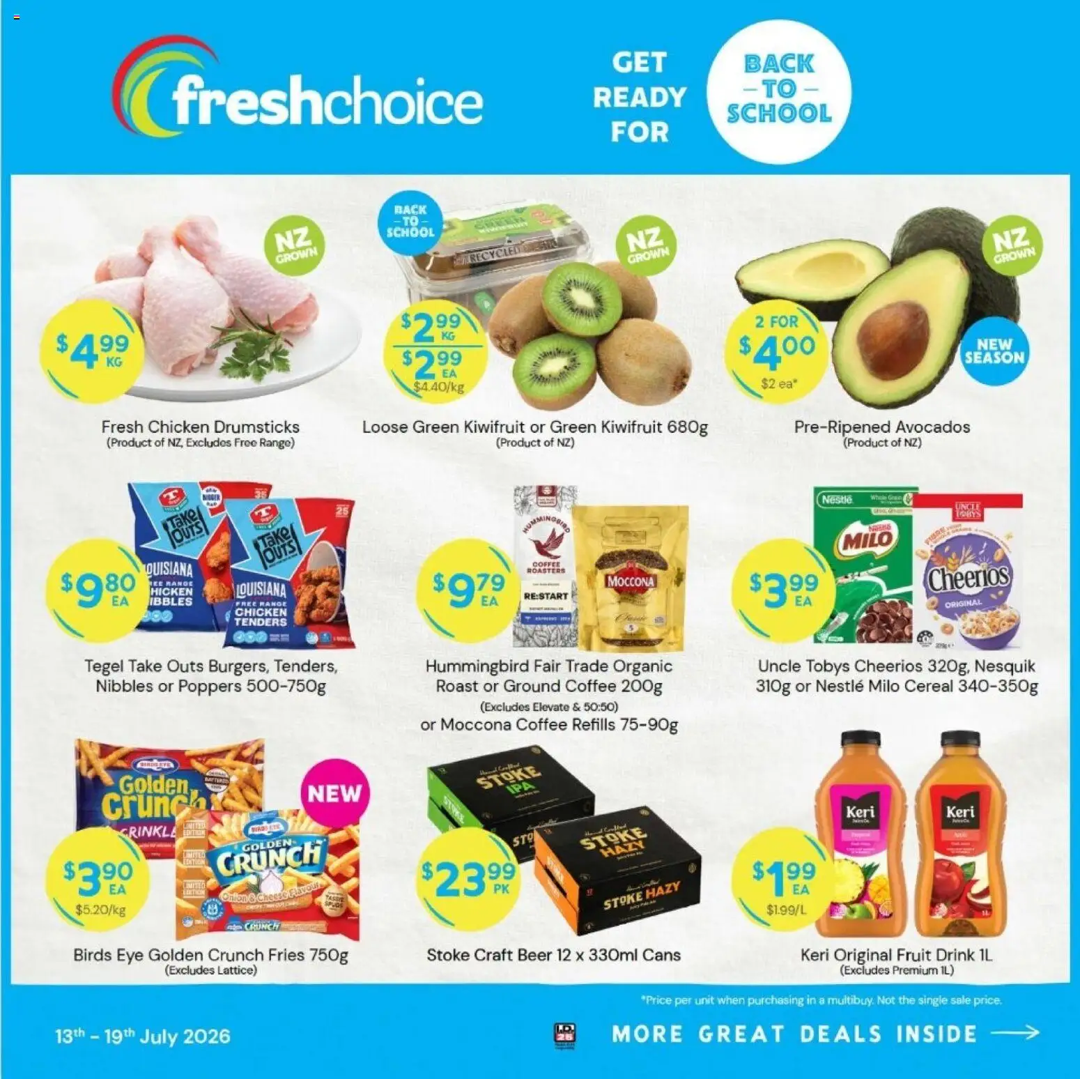FreshChoice catalogue from 13 Jul 2026 | Page: 1