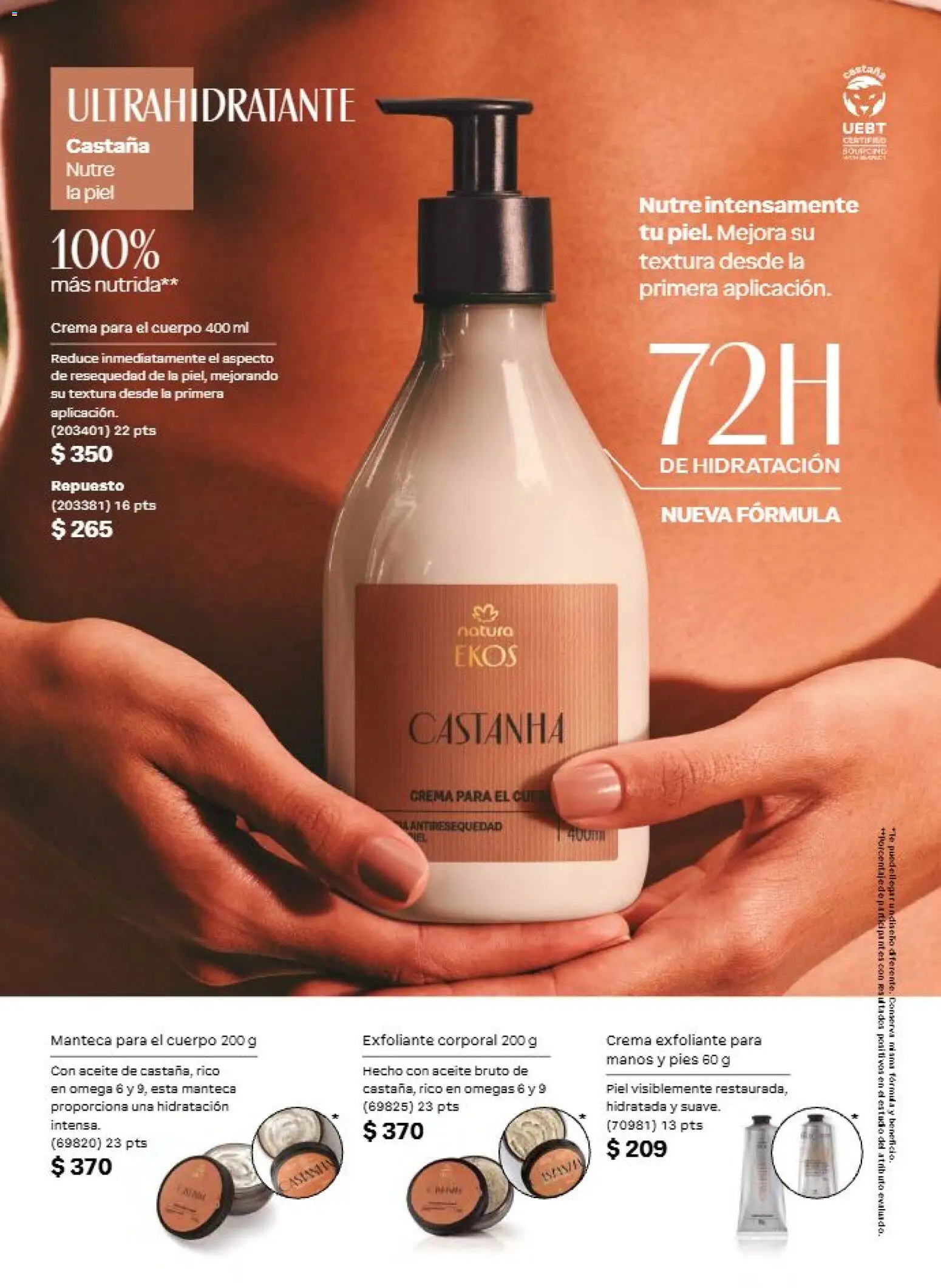 Nuevas ofertas de Natura válidas en toda la República Mexicana desde el 11/09/2026. ¡Encuentra las mejores ofertas en Natura campaña 14 2026! | Página: 99 | Productos: Crema, Exfoliante corporal, Aceite, Omega