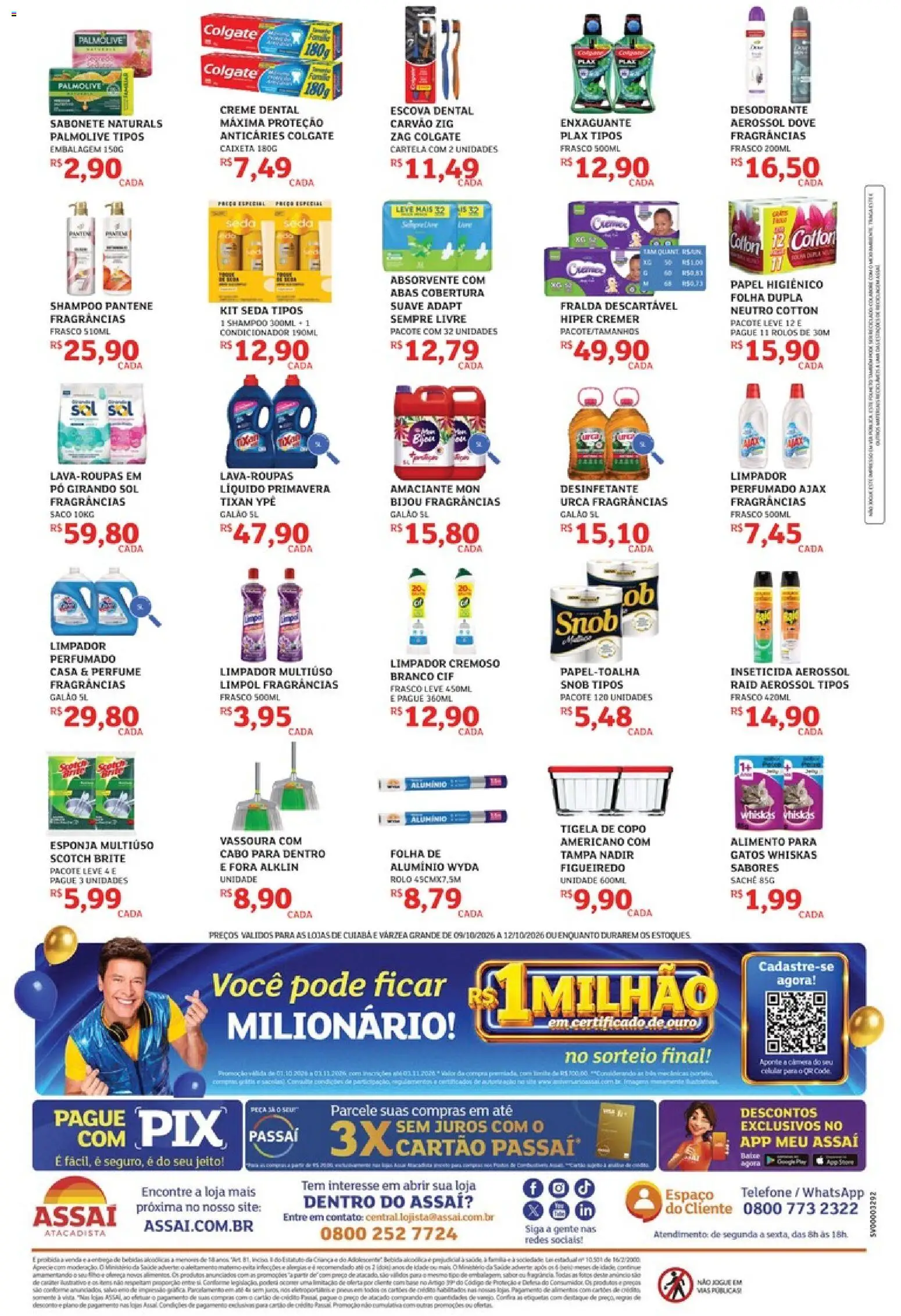 Assaí Atacadista Folheto - válido de 09/10/2026 | Página: 4