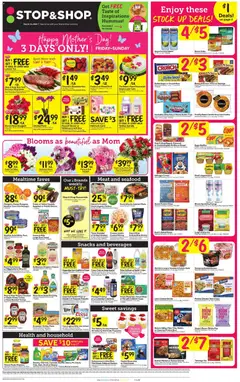 Preview of Stop & Shop weekly ads valid from 08.05.2026