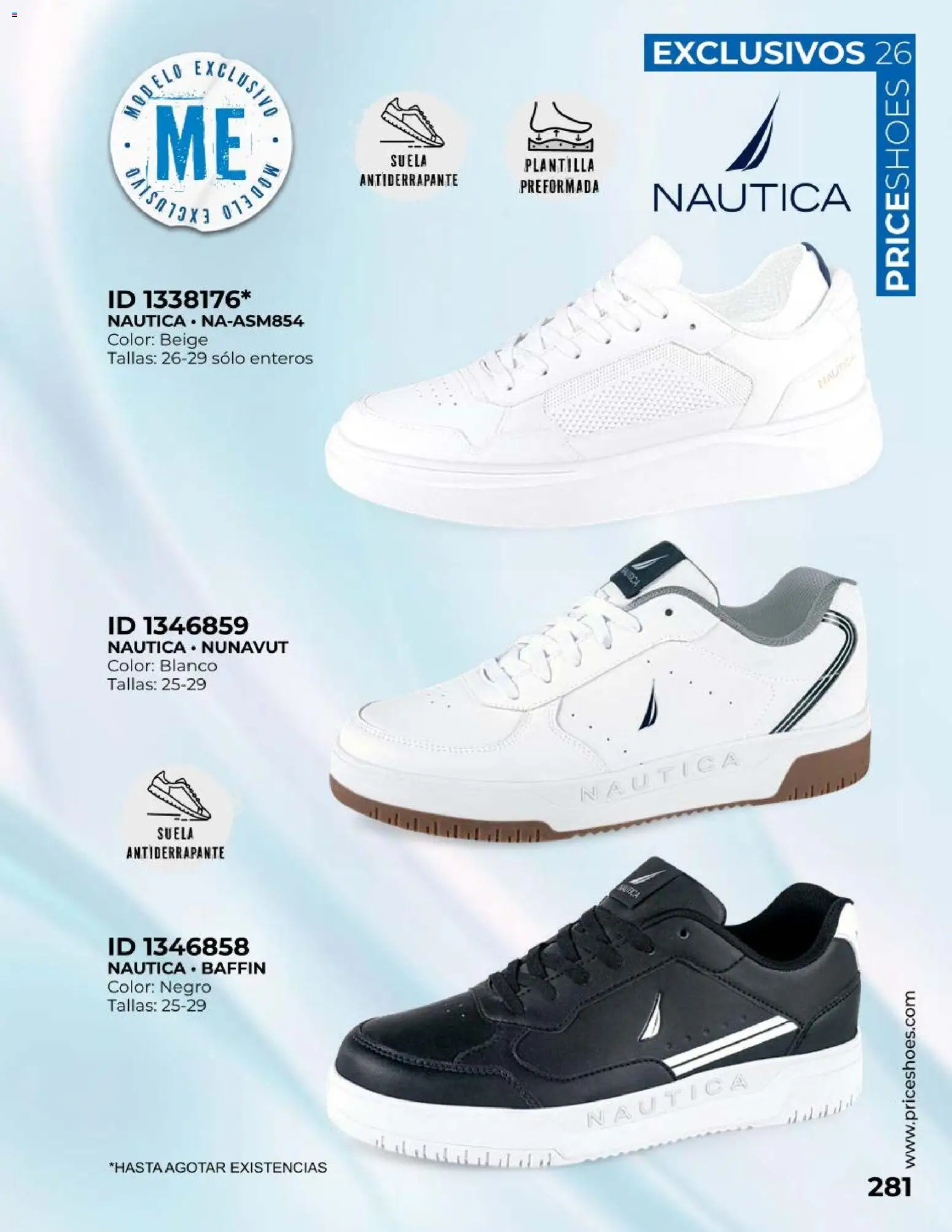 Nuevas ofertas de Price Shoes válidas en toda la República Mexicana desde el 01/10/2026. ¡Encuentra las mejores ofertas en Price Shoes catálogo Exclusivos! | Página: 281
