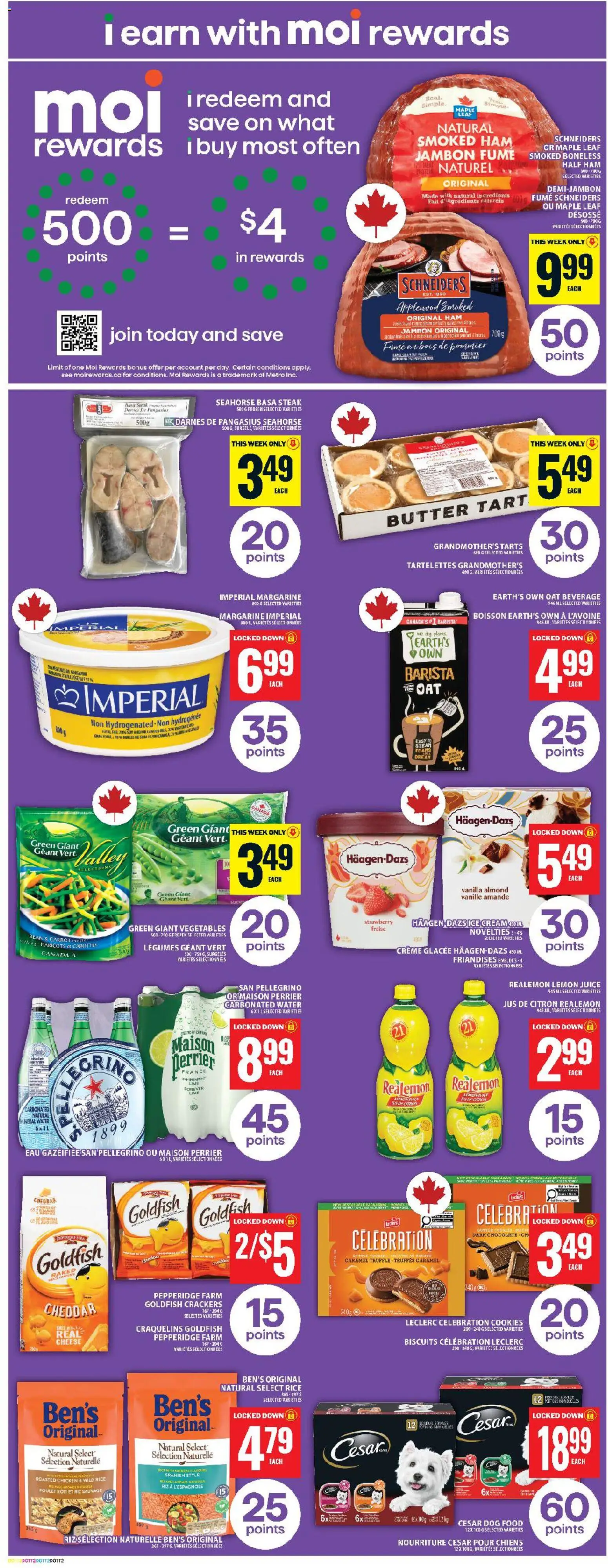 Food Basics flyer valid from 11.06.2026 | Page: 13 | Products: Rice, Carrot, Ice cream, Butter