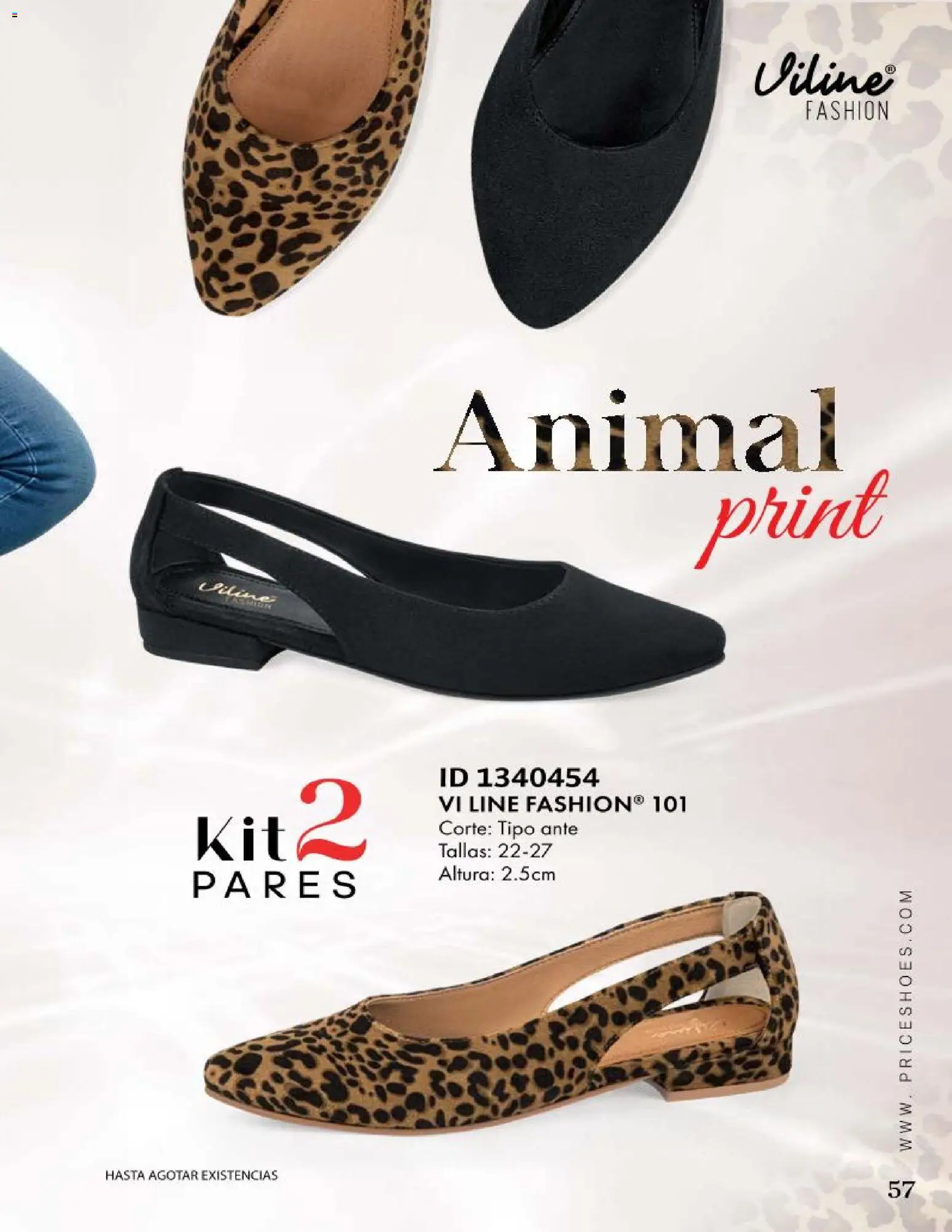 Nuevas ofertas de Price Shoes válidas en toda la República Mexicana desde el 09.05.2026. ¡Encuentra las mejores ofertas en Price Shoes catálogo Especial Vestir! | Página: 57