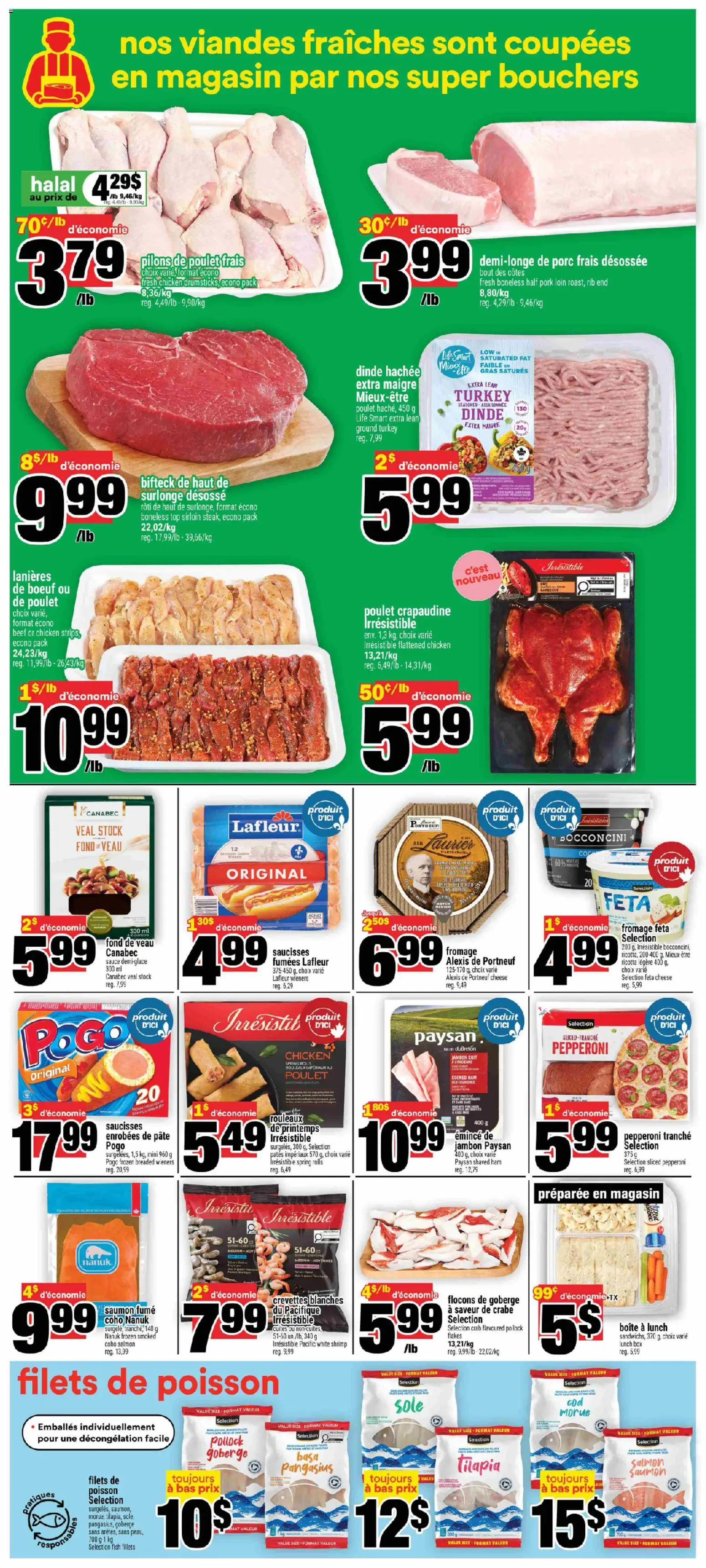 Super C flyer valid from Aug 27, 2026 | Page: 7 | Products: Fish, Beef, Turkey, Pork