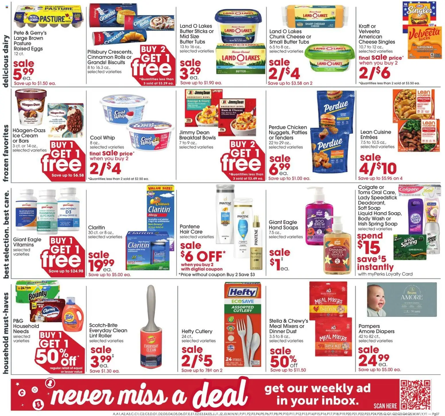 Giant Eagle Weekly Ad - valid from 08/27/2026 | Page: 5 | Products: Chicken, Milk, Chocolate, Ice cream