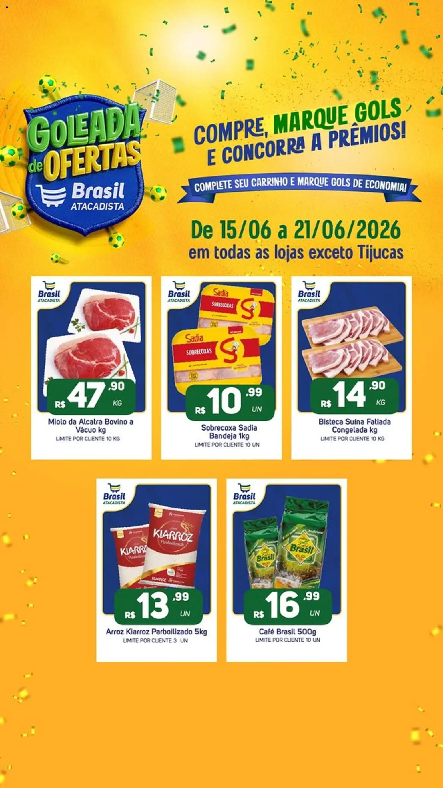 Brasil Atacadista Folheto - válido de 15.06.2026 | Página: 1