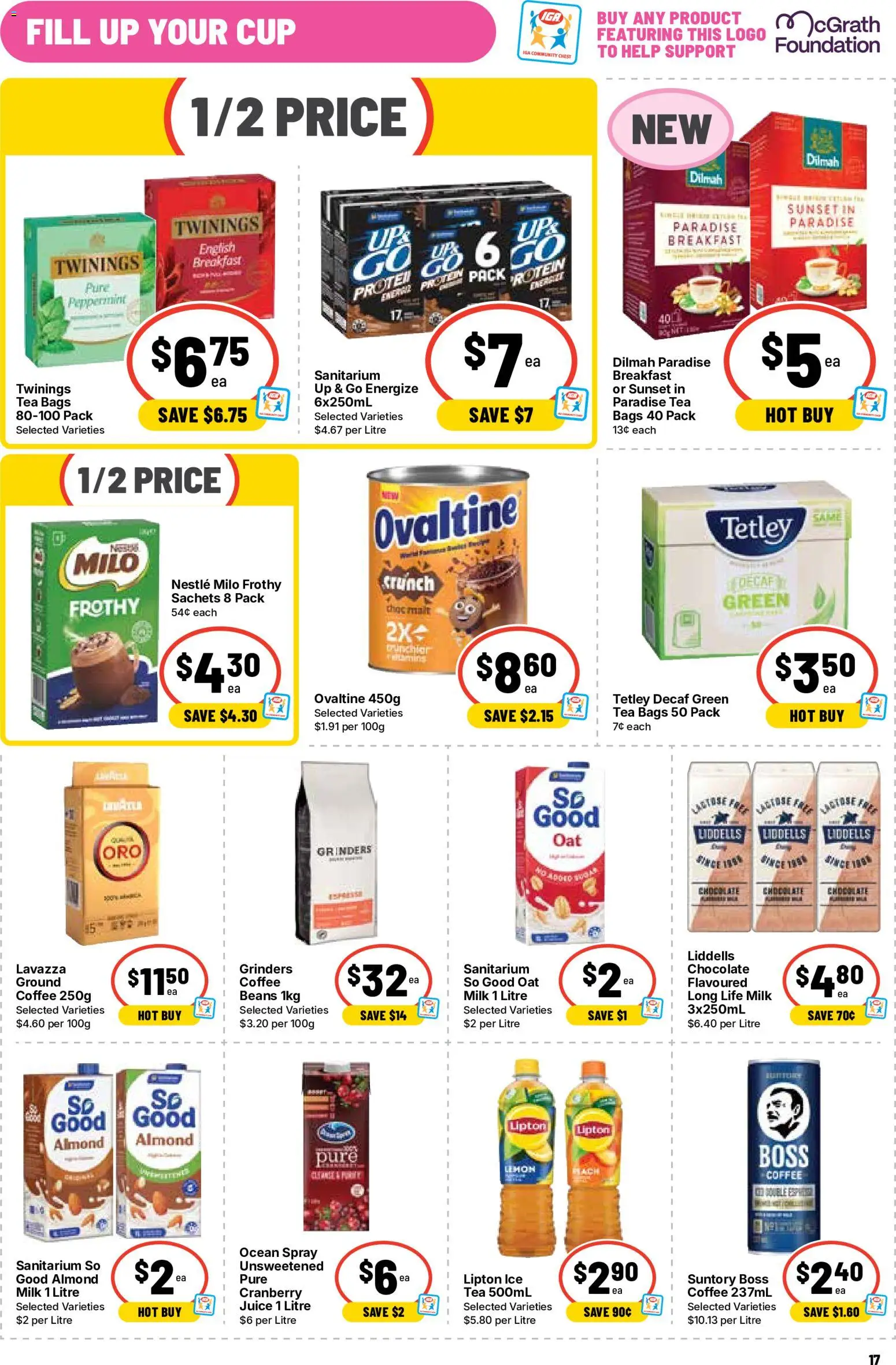 Ritchies catalogue - valid from 23/09/2026 | Page: 17 | Products: Protein, Chocolate, Ice, Up & go