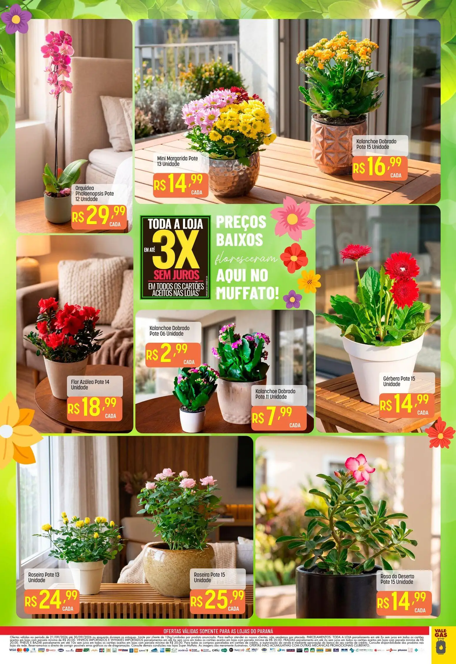 Super Muffato Folheto - válido de 21/09/2026 | Página: 2 | Produtos: Banco, Pneus, Gerbera, Cabo