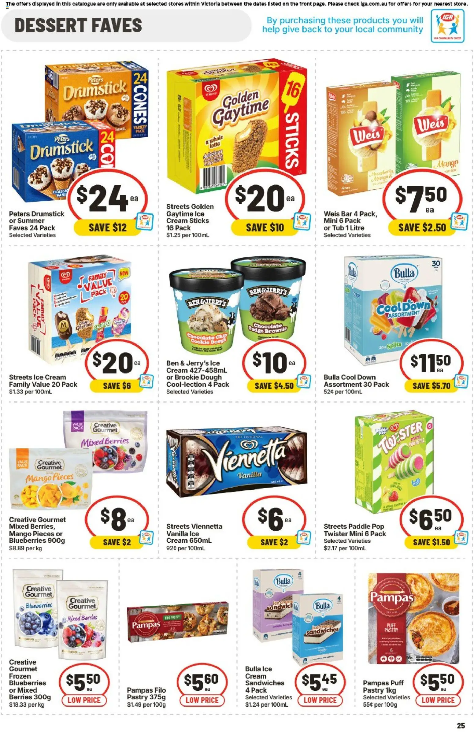 Ritchies catalogue - valid from 03.06.2026 | Page: 25 | Products: Chocolate, Pastry, Mango, Blueberries