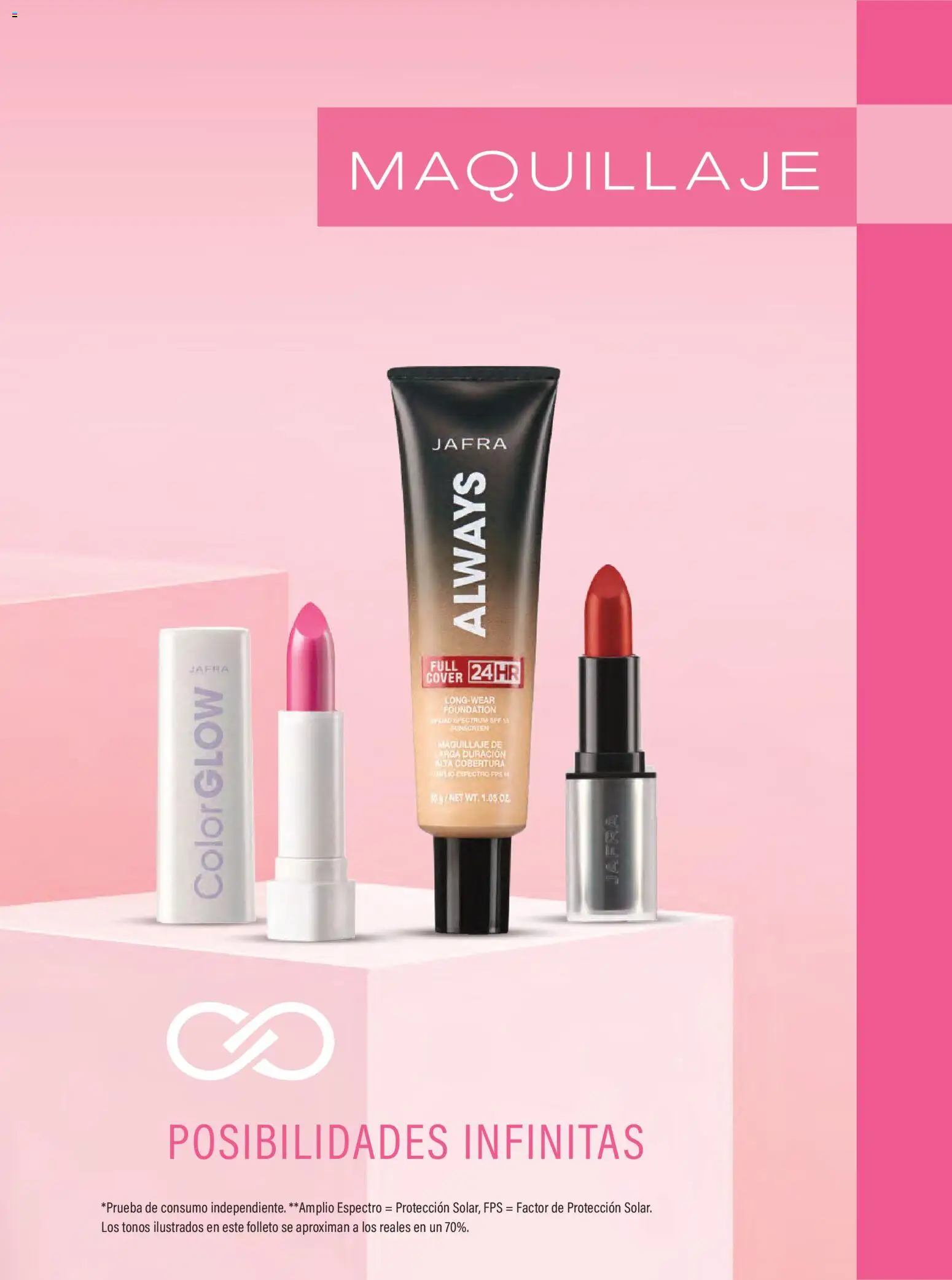 Nuevas ofertas de JAFRA válidas en toda la República Mexicana desde el 01/07/2026. ¡Encuentra las mejores ofertas en JAFRA catálogo Organizador de Ventas! | Página: 67 | Productos: Maquillaje