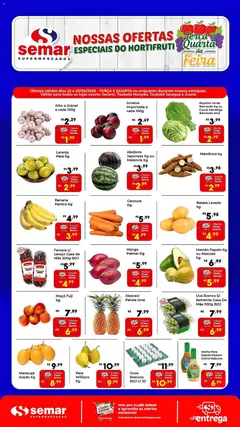 Semar Supermercado ofertas Terça e Quarta da Feira - Pré-Visualização do folheto da loja Semar Supermercado, válido de 22/09/2026