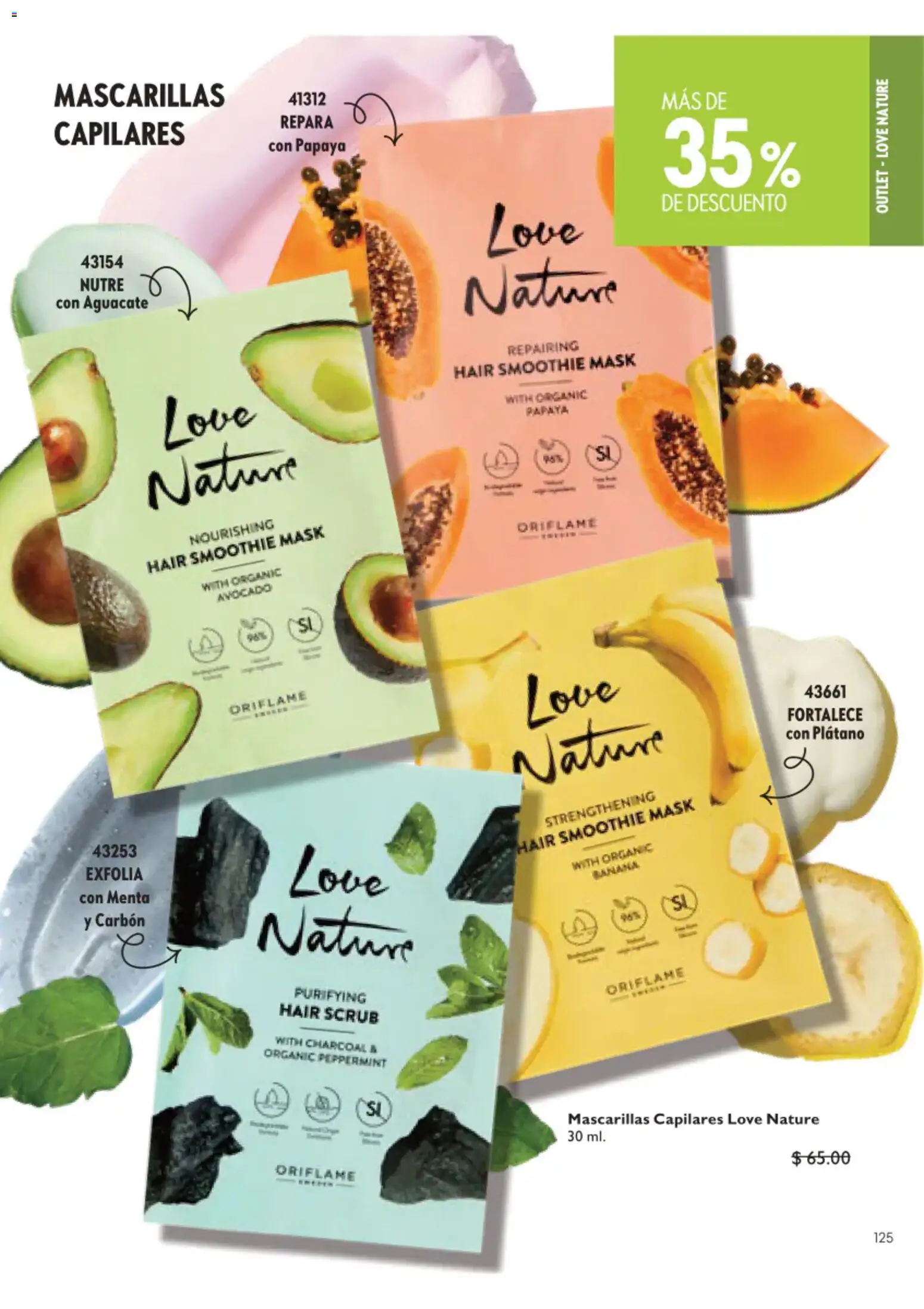 Nuevas ofertas de Oriflame válidas en toda la República Mexicana desde el 01/08/2026. ¡Encuentra las mejores ofertas en Oriflame campaña 11 2026! | Página: 125 | Productos: Plátano, Aguacate